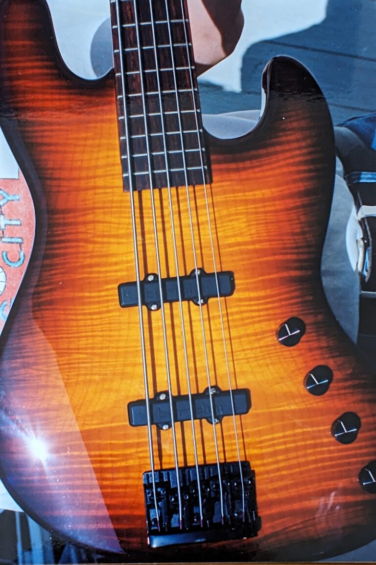 Tiger Flame Maple Sunburst