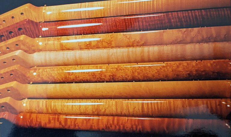 Exotic Wood Necks