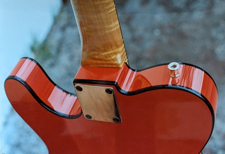 Red with Black Binding